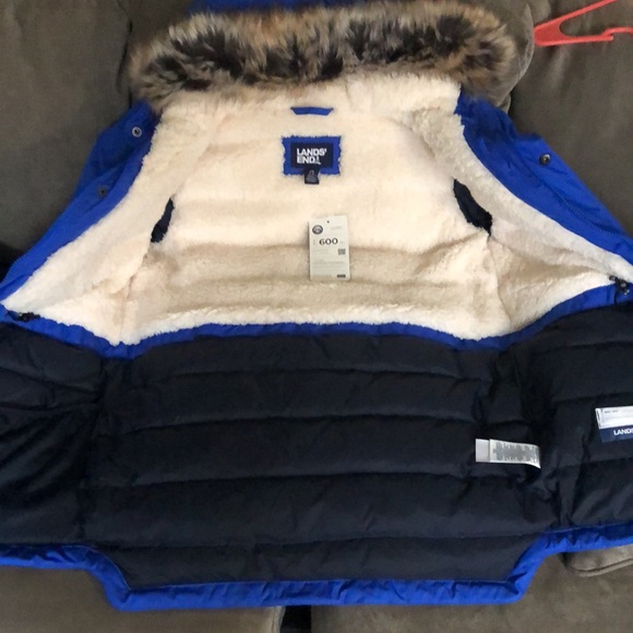 Down coat LANDS’END  XL (14-16) - Picture 6 of 11